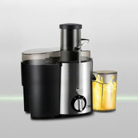 Electric Juicer with Cup Household Centrifugal Juicer Appliance Countertop Antileak for Health Enthusiasts, Kitchen, Home