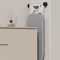 Folding Ironing Board Foldable Ironing Board with Iron Rest Furniture Padded Space-Saving for Laundry Room, Apartment