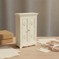 1:12 Scale Wardrobe Photography Prop Toy Furniture for Hobbyists