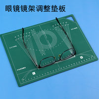 姚工匠修理眼镜配镜工具面弯前倾角外张角镜框测量调整维修垫板