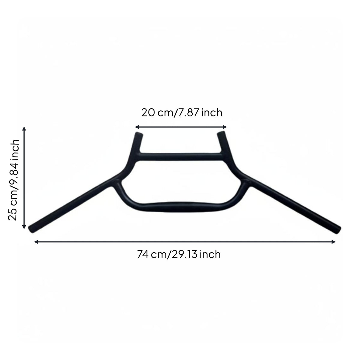 Bike Handlebar Extender Extendable Bicycle Handlebar Extension Double Screw Lock