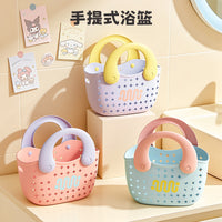 Dopamine Laundry Basket with Handle for Dormitory and Bathroom Storage