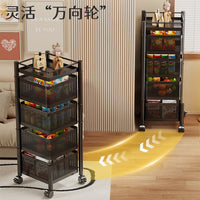 Rotating Storage Rack for Snacks and Toys