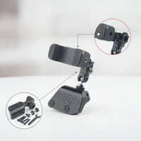 Phone Holder with Clamp Adjustable Car Phone Holder 360-Degree Multi-Joint for Drivers, Road Trips