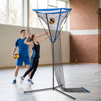 Volleyball Training Net Stand Sturdy Volleyball Training Net with Carry Bag Heavy Duty for Coaches