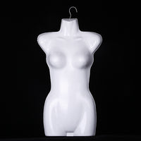 女装汉服半身胸片女士睡衣模特片泳衣展示道具内衣架服装店悬挂架.