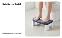 Toilet Squatting Stool U-Shaped Design Footrest Easy Storage for Adults, Seniors