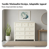 Large Capacity 5-Drawer tall dresser Modern Minimalist and design Chest of Drawers Space-Saving Design Storage Cabinet Sturdy Construction for Apartment Dwellers, residents, Parents, Bedroom, Entryway, Living Room, Hallway