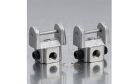 2 Pieces Wire Clamp Head Threaded Clamp Head Small