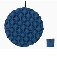Inflatable Seat Cushion with Pouch Packable Inflatable Seat Cushion Compact Lightweight for Travelers, Travel, Camping