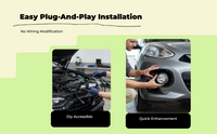 Twin LED Fog Light Assembly with Clear Lens, DRL Kit