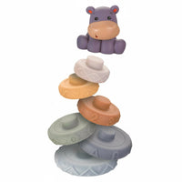 Soft Stacking Cube Set Early Learning Stacking Toy Soft Building Blocks for Infants, Young Children, Nursery