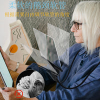 免手持老人专用放大镜看书看报清晰不变形轻便高清挂脖放大镜