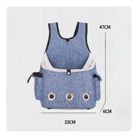 Dog Backpack Carrier Large Capacity Feline Carrier Backpack Easy to Use