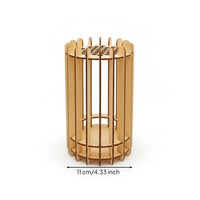Vase Stand with Holes Wooden Flower Vase Stand Slatted for Home Decor, Florists