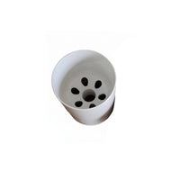 Perforated Base Golf Hole Cup Cylindrical Golf Green Insert White Putting Putting Target Cup Cover Plastic