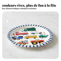 Construction Vehicle Party Tableware Set Plates Cups, Kids Event