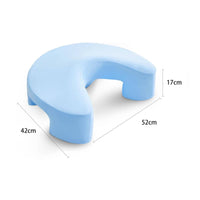Ergonomic Crescent Pillow Upholstered Rest Aid