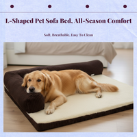 Removable Dog Sofa Bed, Non-Slip Comfort Mat
Easy to Clean