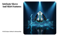 Virtual Singer Uniform Futuristic design Multi-Piece Anime Suit Complete Set