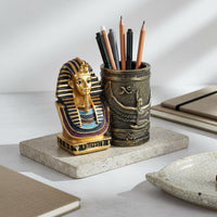 Egyptian Pharaoh Pen Holder Creative Design Home Decoration Vintage Design