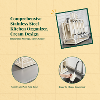 Stainless Steel Kitchen Organizer Rack