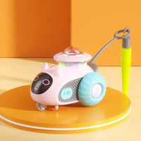 Interactive Wireless Control Mouse Toy Usb-Rechargeable Robotic Mouse Compact Wireless Control Pet-Safe for Cats