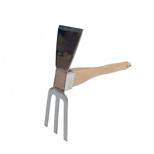 2-in-1 Hoe Rake Versatile Garden Hoe Rake Manual for Digging