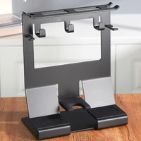 choxila Modern Iron Coffee Bar Organizer Rack for Accessories