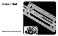 Multi-Purpose Handle Installation Jig Adjustable Handle Drilling Versatile for Builders, Furniture Making, Workshop, Home Renovation
