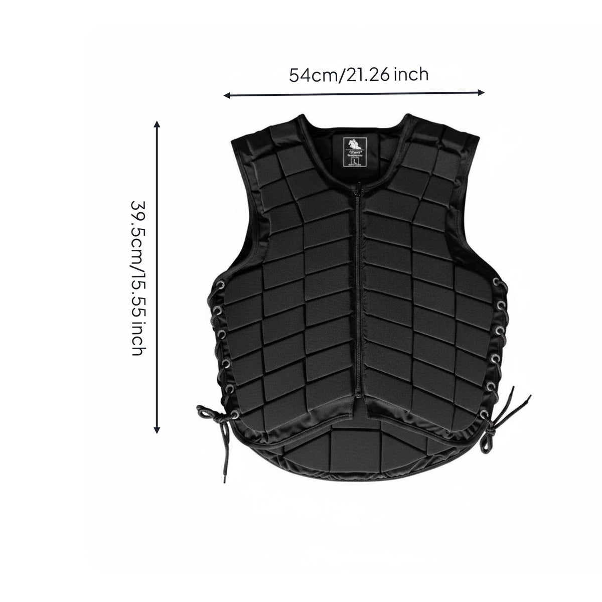 Horse Riding Body Protector Shock Absorbing Equestrian Safety Vest Easy to Clean