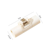 6 Pieces Compact Bedding Fastening Clip Easy to Install Bed Sheet Holders with Metal Clips Tight Sheet Clamp with Metal Clasp Firm for Bedroom