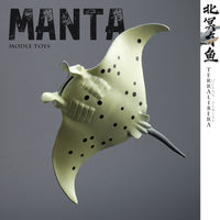 Realistic Manta Ray Model Marine Animal Toy for Children's Education