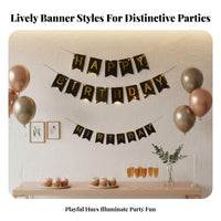 light-emitting diode Lights Illuminated Birthday Banner social-mediamable Backdrop Illuminated Birthday Sign Colorful Letters Party Supplies Hang Anywhere for Teens, Adults, Parents, Home event, event location