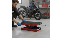 Motorcycle Scissor Lift Jack Heavy Duty Motorcycle Scissor Lift for Mechanics, Home Workshop