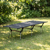 Height-Adjustable Camping Cot Foldable Folding Cot Long-Lasting Folding Bed Wide for Campers, Outdoor