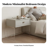 Sofa Side Table Minimalist aesthetic Waterfall Side Table C-Shaped for Small Spaces