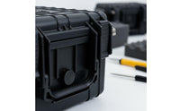 Shock Resistant Waterproof Hard Case IP67 Rated Plastic Instrument Case Pressure Equalization Valve for Photographers, Job Sites