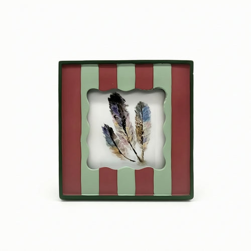Picture Frame with Edge Decorative Decor Elegant for Shelf