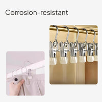 Stainless Steel Pants Hanger Fastener Multi-Functional