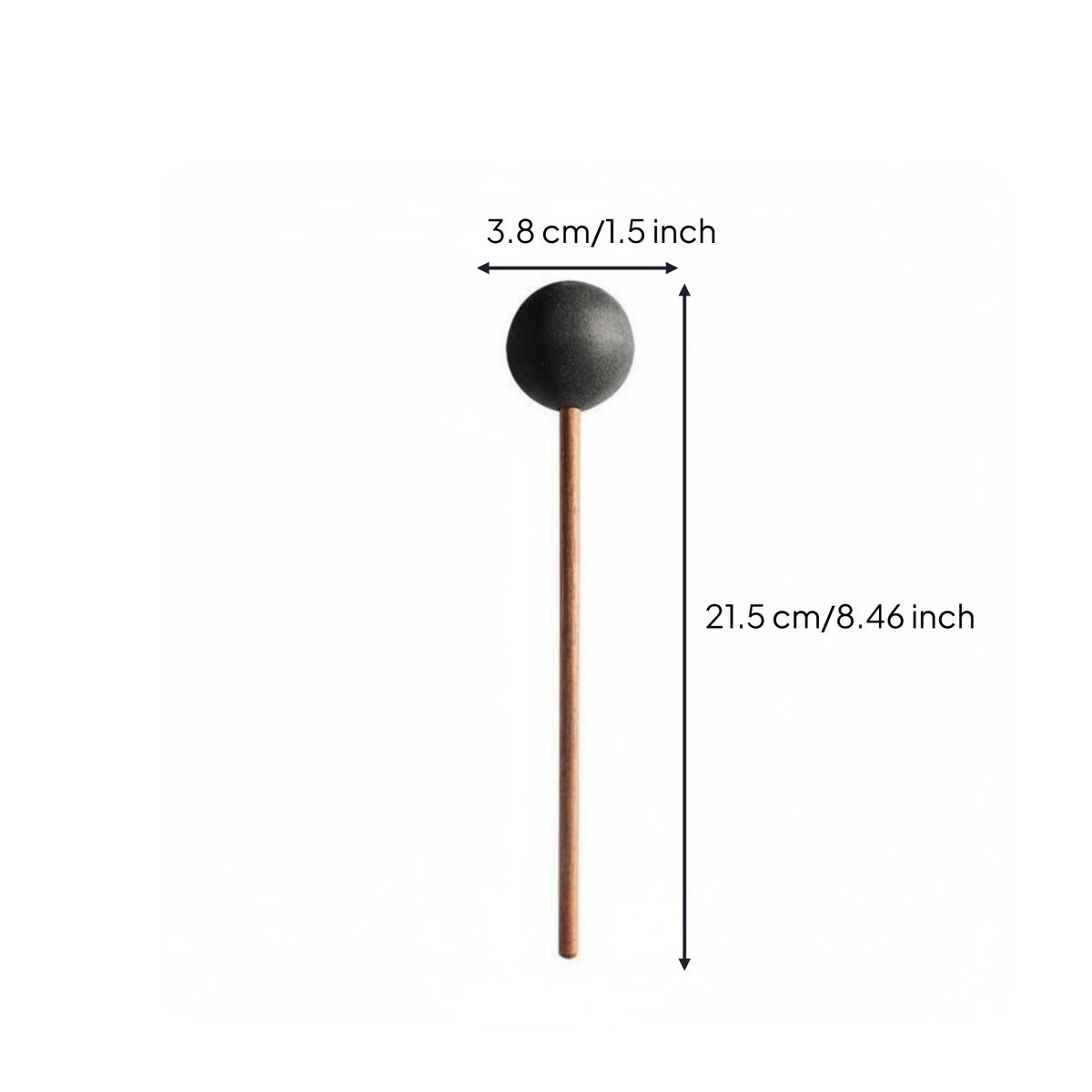 Ocean Sound Gong Mallet Comfortable Grip Music Tool Quiet Strike for Performance