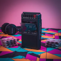 Retro Cassette Player Recorder Two-Way Power Supply Portable Cassette Player