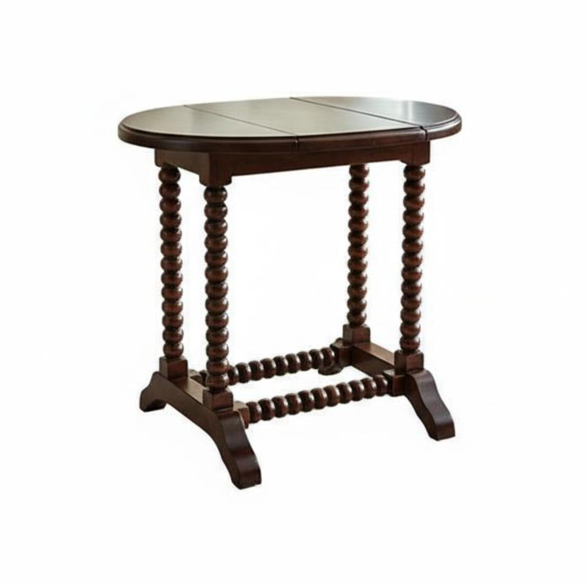 two-leveltier Extendable End Table adaptable Household Furniture for Small areas