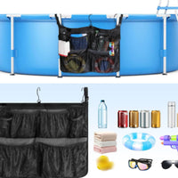 Pool Hanging Storage Bag Foldable Poolside Organizer Lightweight for Beach