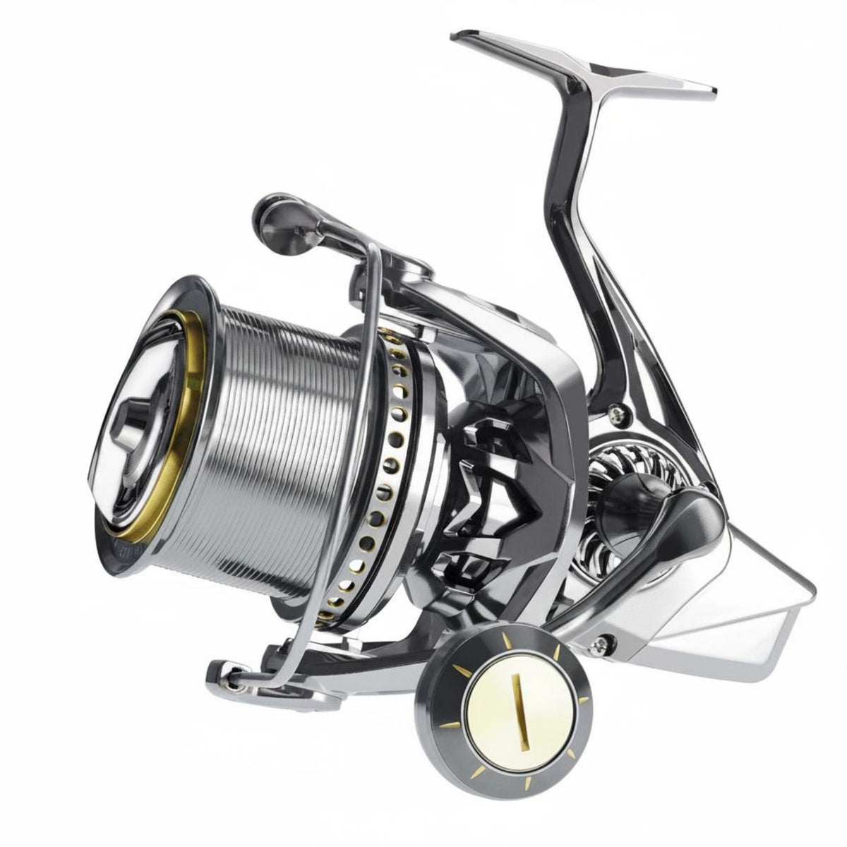 Metal Fishing Reel Foldable Handle Fishing Reel 10+single Bearing Bearings Angling Gear