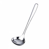 Stainless Steel Soup Ladle Rust Proof Long Handle Hot Pot Spoon Heavy Duty