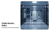Moisture-Proof Information Security Cabinet Large Capacity Anti Safe Sturdy Construction Fireproof Data Cabinet Shockproof for Archivists, IT Professionals, Public Sector Agencies, Archive Room, Office