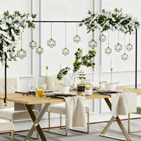 Birthday Party Arch Frame Easy to Decorate Table Rod Stand with Clamps