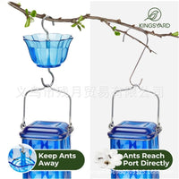 Kingsyard Comedero Garden Hanging Plastic Bird Feeder
