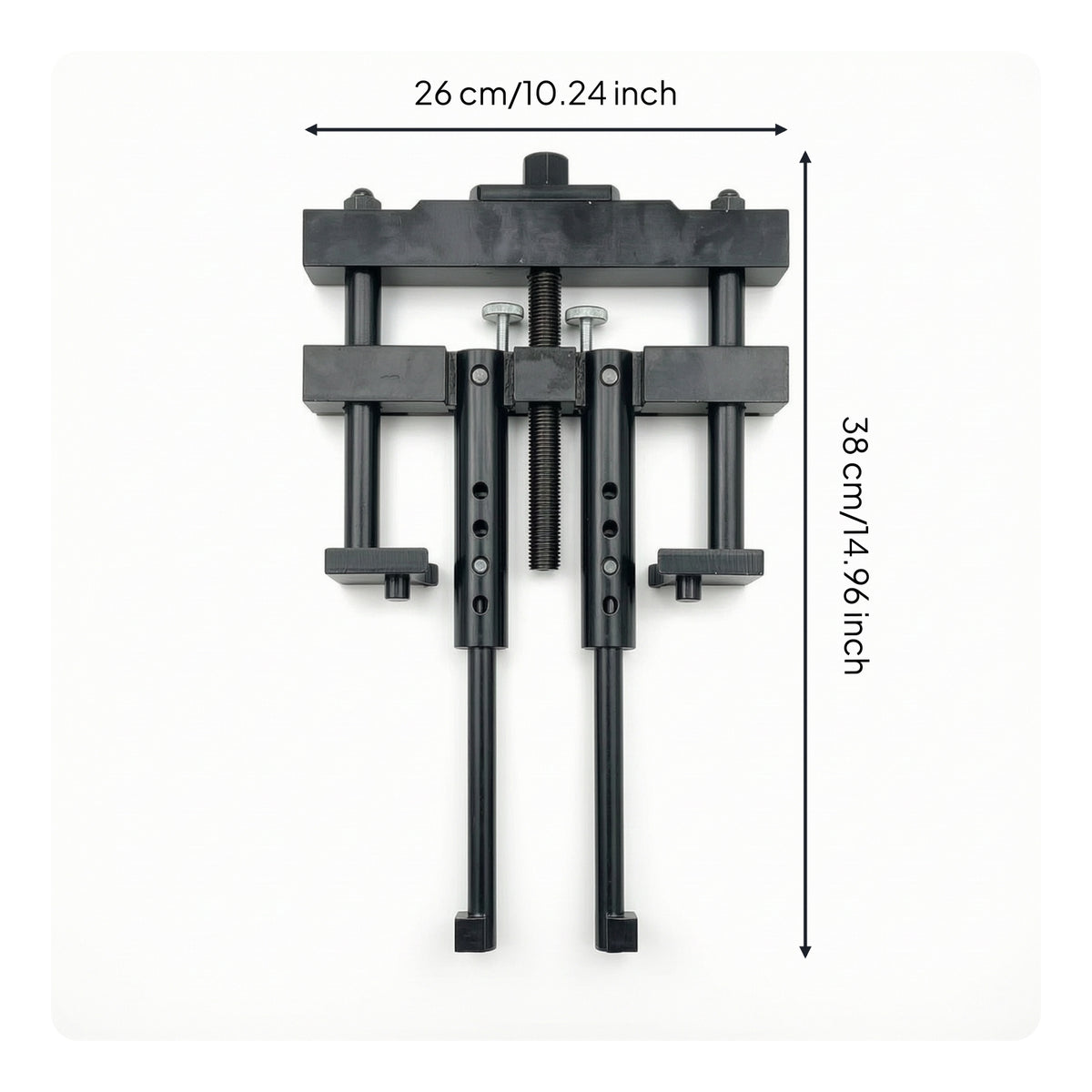 Cylinder Liner Puller High Strength Liner Puller with Adjustable Blocks Anti-Wear for Technicians, Mechanics, Workshops